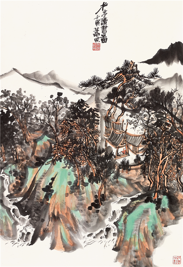 中国美网-肖杰 || 中国山水画作品展