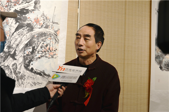 盛世鸿运――追禅先生迎新春个人书画作品展在北京嘉利艺术馆成功开幕