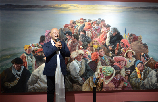 刚坚艺术中心《西藏面孔》于小冬油画展圆满开幕