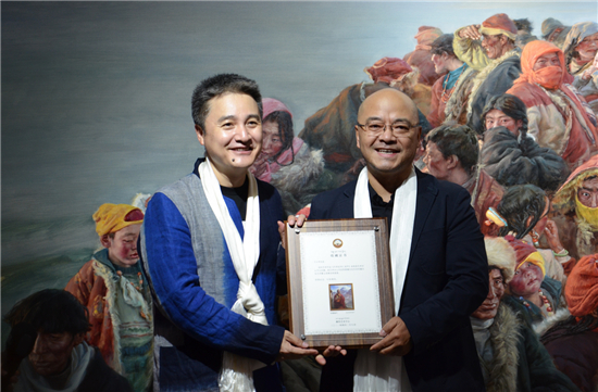 刚坚艺术中心《西藏面孔》于小冬油画展圆满开幕
